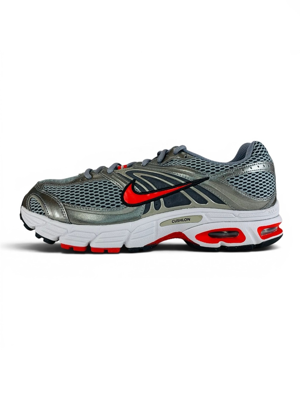 Nike Air Max Moto 2K Smoke Grey University Red Men's Shoes Sneakers IO9279-005